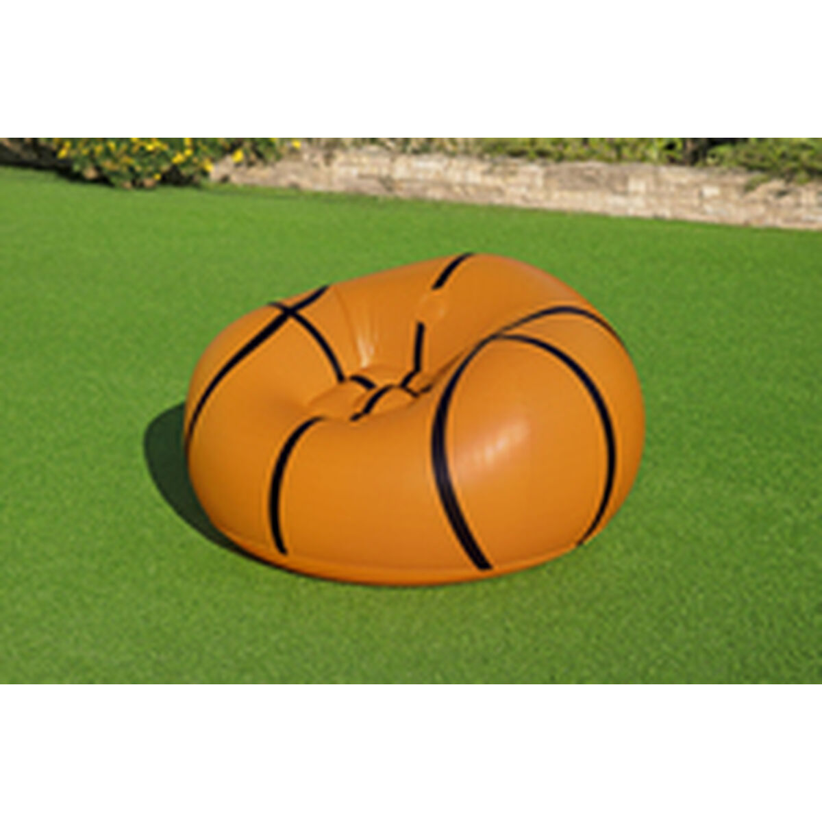 Bestway Poltrona Inflável Gigante Basquete 114x112x66 cm +6 Anos Interior e Jardim 75103