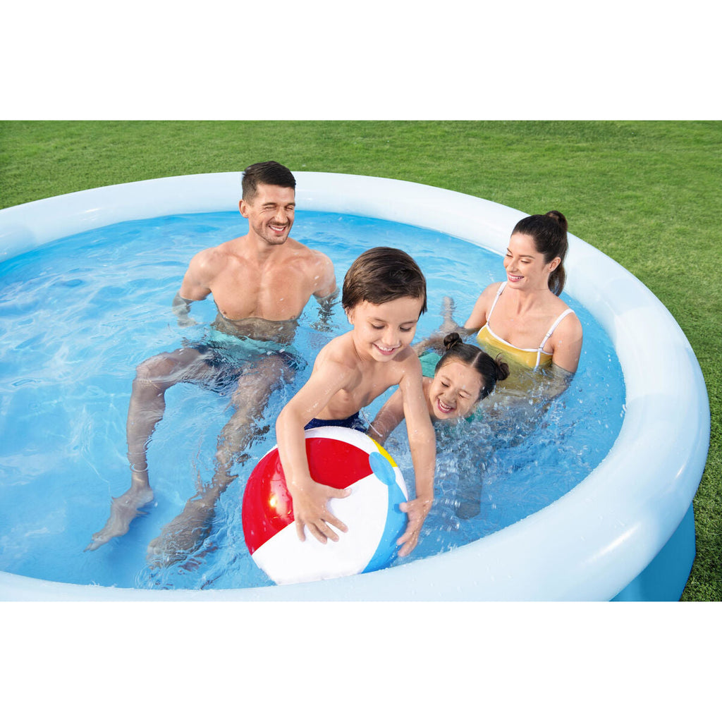 Bestway Inflatable Adult Pool with Hoop, 305x66 cm, Garden Size, 57456