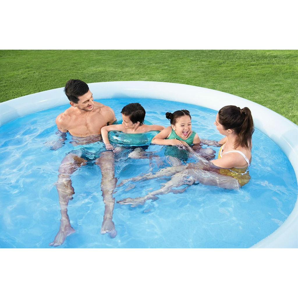 Bestway Inflatable Adult Pool with Hoop, 305x66 cm, Garden Size, 57456
