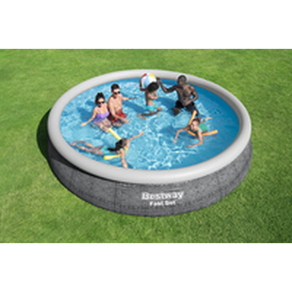 Bestway Piscina Inflável para Adultos Aro Ratan com Depurador 475x84 cm Jardim 57313