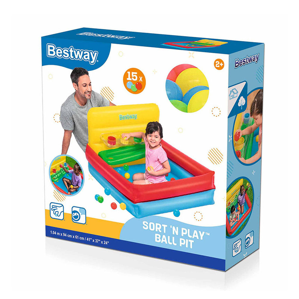 Bestway Piscina Inflável Infantil 104x94x61 cm +2 Anos Jardim 52546