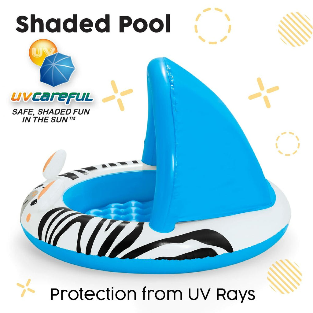 Bestway Piscina Inflável Infantil Safari Ring 97x66 cm +2 Anos Jardim 52559