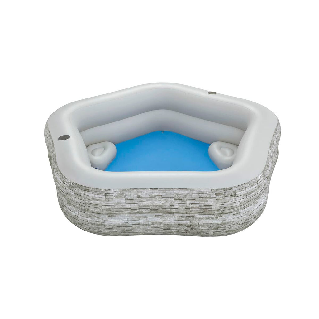 Bestway Piscina Inflável para Famílias 213x206x53 cm +6 Anos Jardim 54423