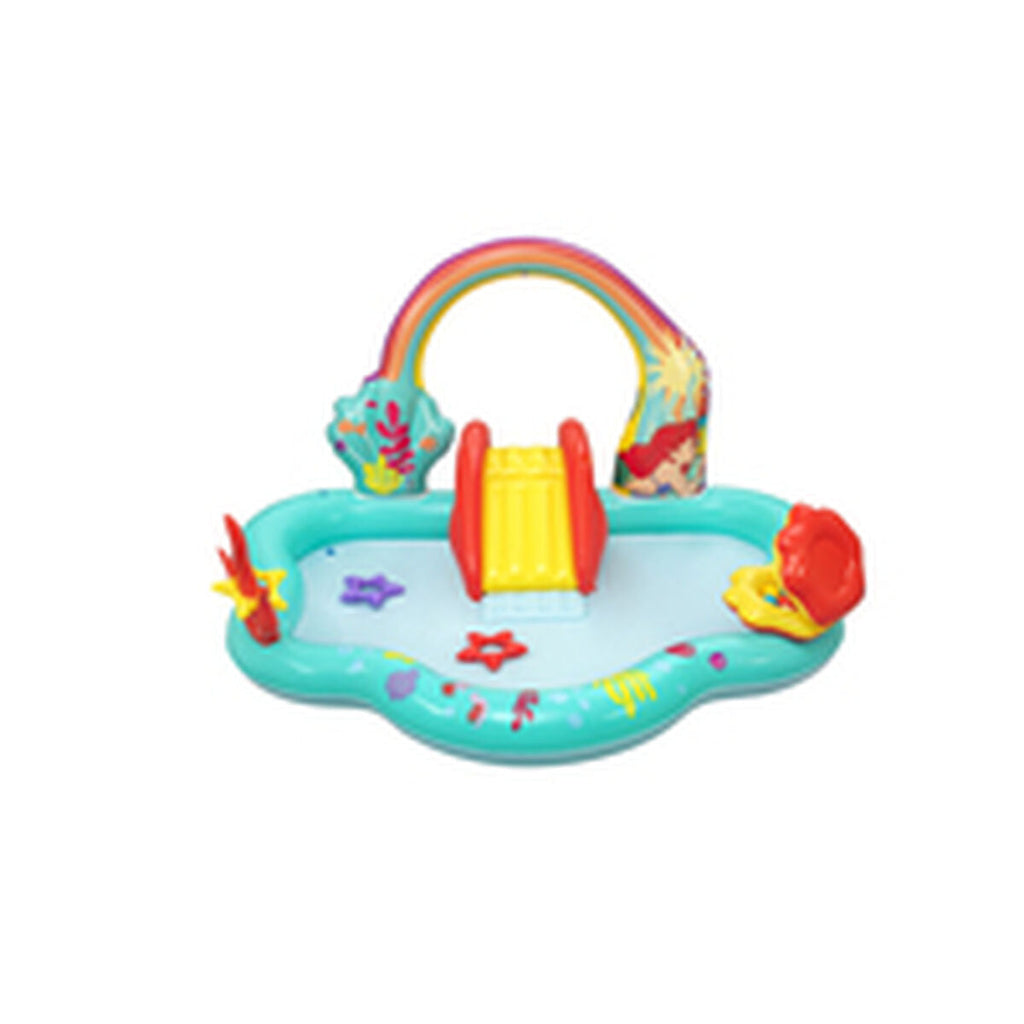 Piscina Hinchable Bestway Disney Mermaid Playground 221x193x117 cm +2 Años Jardín 91097