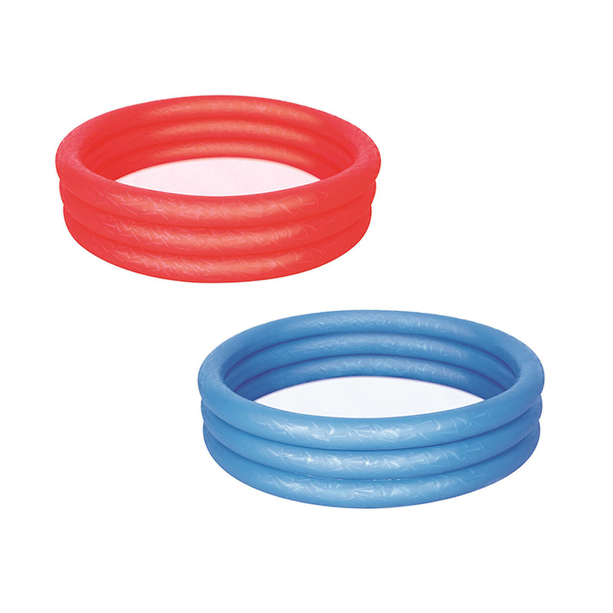 Bestway Piscina Inflável Infantil 3 Aros Eco Cor Sortida 102x25 cm +2 anos Jardim 51024