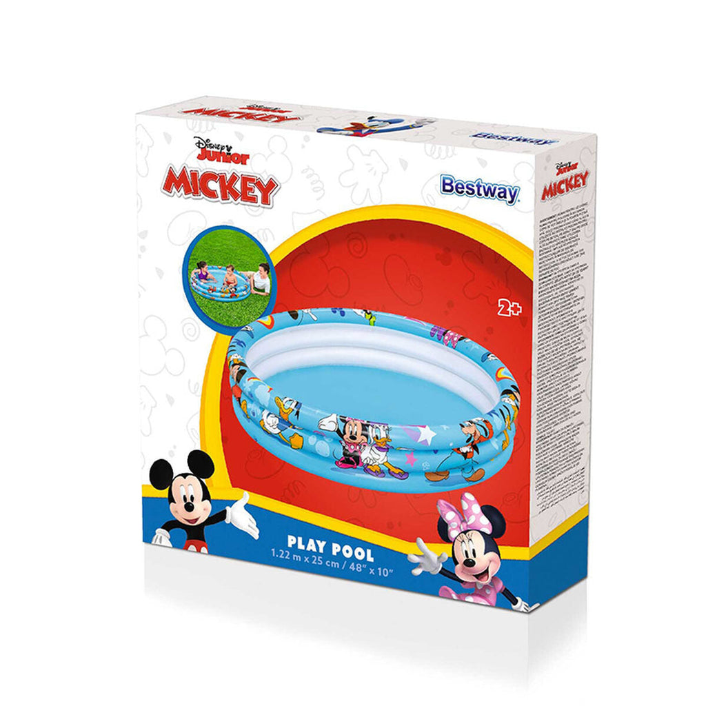 Bestway Piscina Inflável Disney Mickey & Friends 122x25 cm +2 Anos Jardim 91007