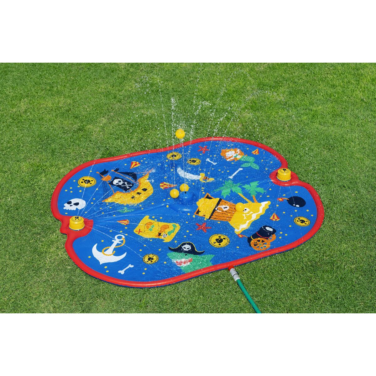 Bestway Aspersor Inflável Pirata 170x140 cm +2 Anos Jardim 52725
