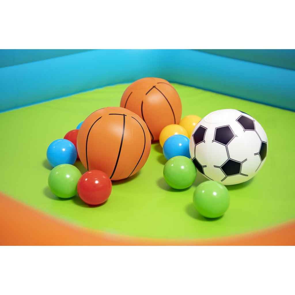 Bestway Piscina Inflável Infantil Jogos Canastas com Pelotas 120x107x84 cm +2 Anos 52728