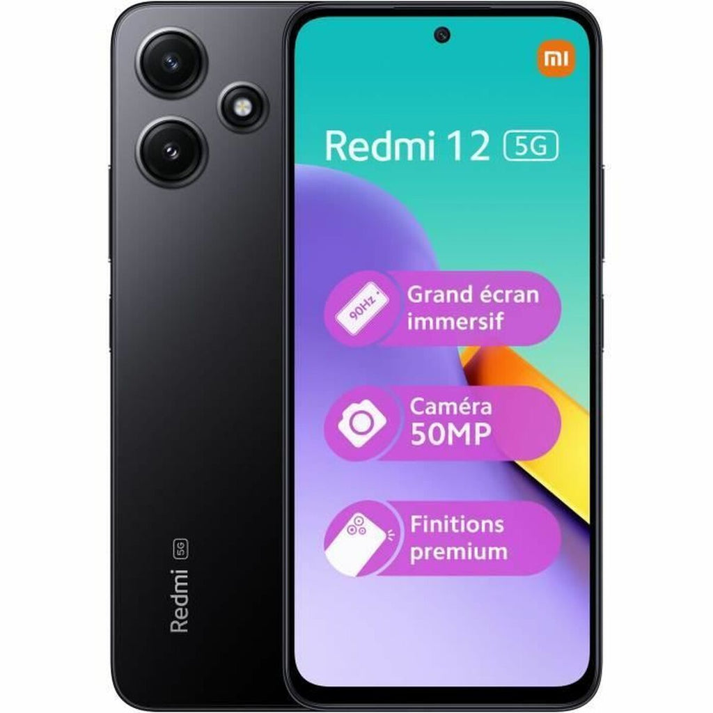 Smartphone Xiaomi Redmi 12 5G 4-128 BK 6.8" 4 GB RAM 128 GB Negro