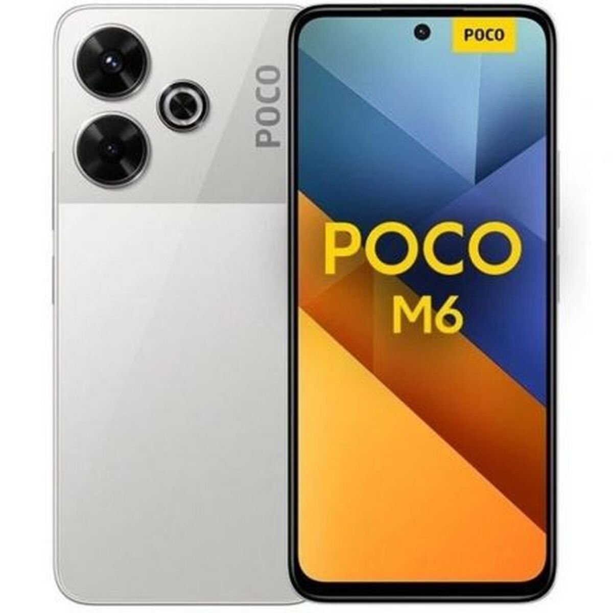 Xiaomi Poco M6 Octa Core Smartphone 6 GB RAM 128 GB Plata 6.79"