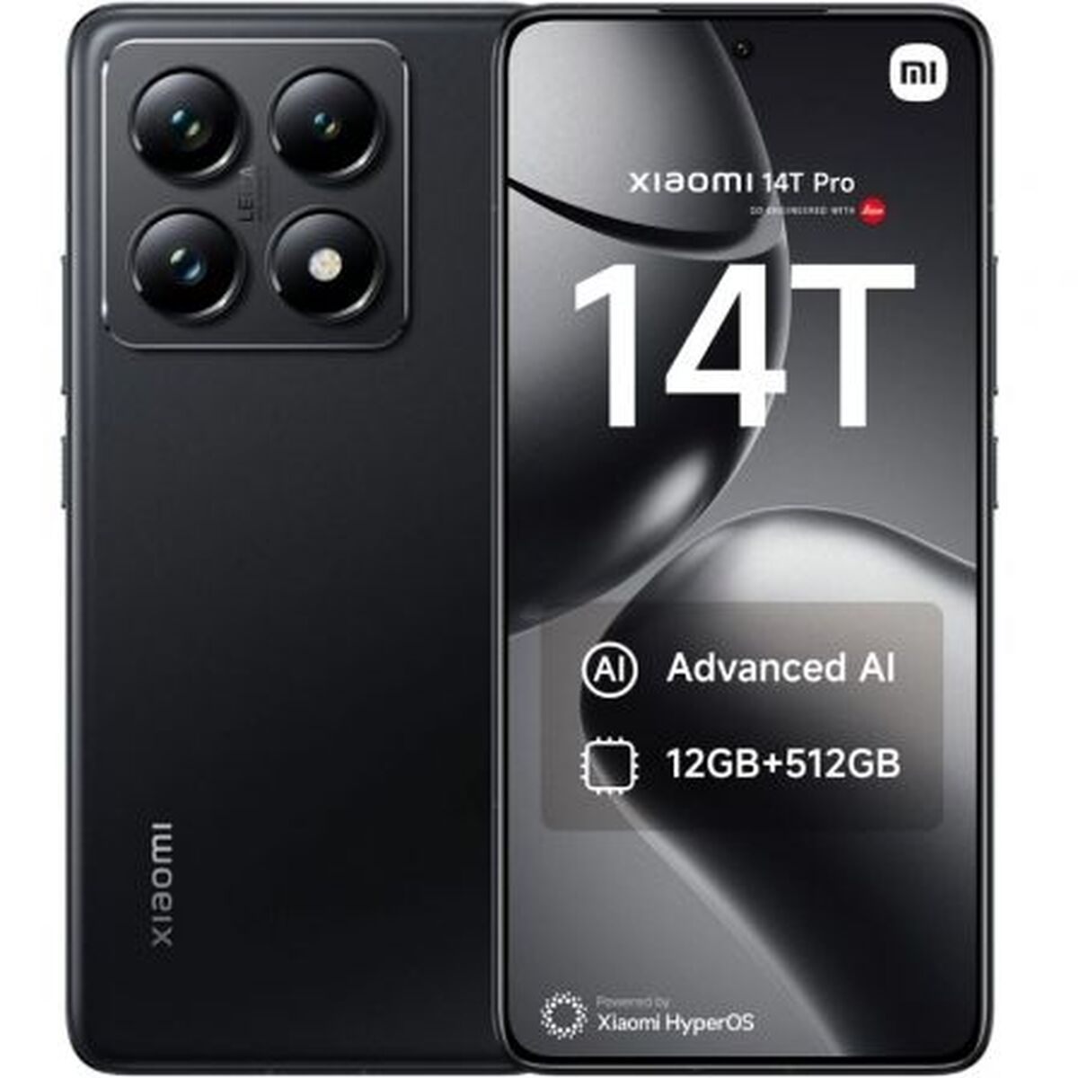 Xiaomi Smartphone 14T Pro 5G 6.67 "12 GB RAM 512 GB Black
