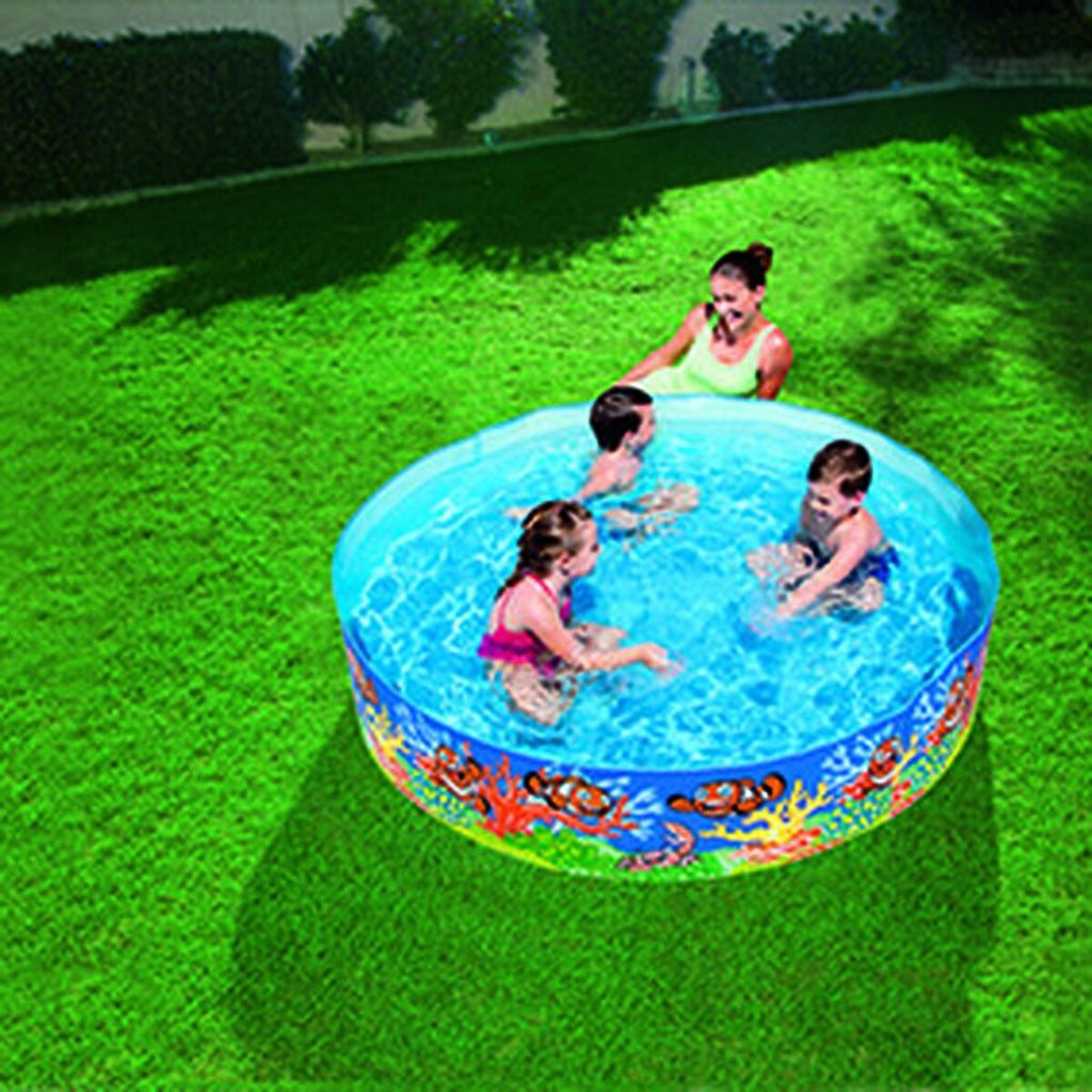 Piscina infantil rígida de PVC Bestway Marina 183x38 cm +2 años Jardín 55030