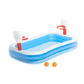 Piscina infantil hinchable Bestway Baloncesto 251x168x102 cm +3 años Jardín 54122