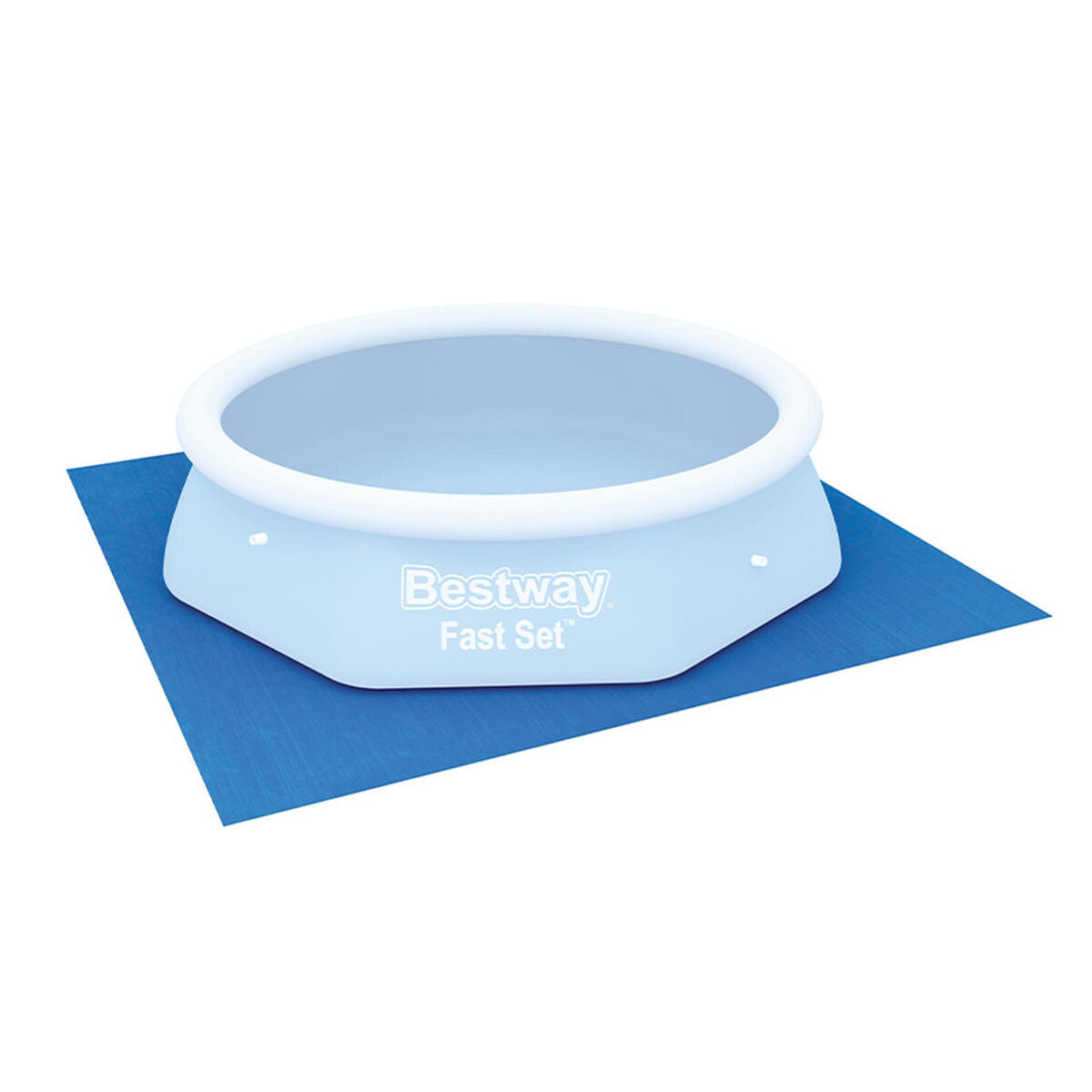 Protector de suelo para piscina Bestway 274x274 cm Jardín 58000