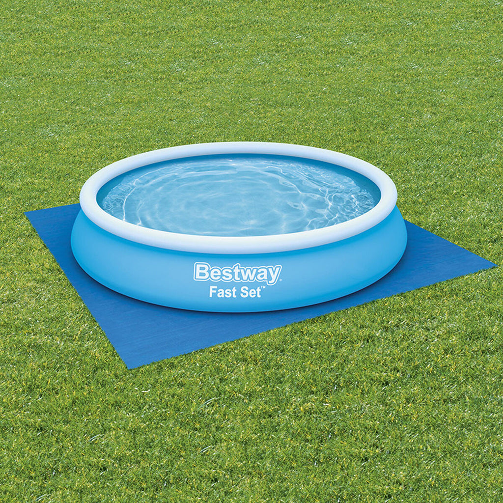 Bestway Protetor de Chão para Piscina 396x396 cm Jardim 58002