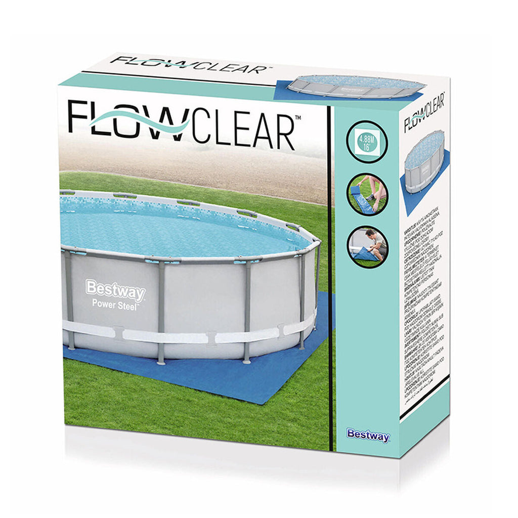 Bestway Piso Protetor de Piscina 488x488 cm Jardim 58003