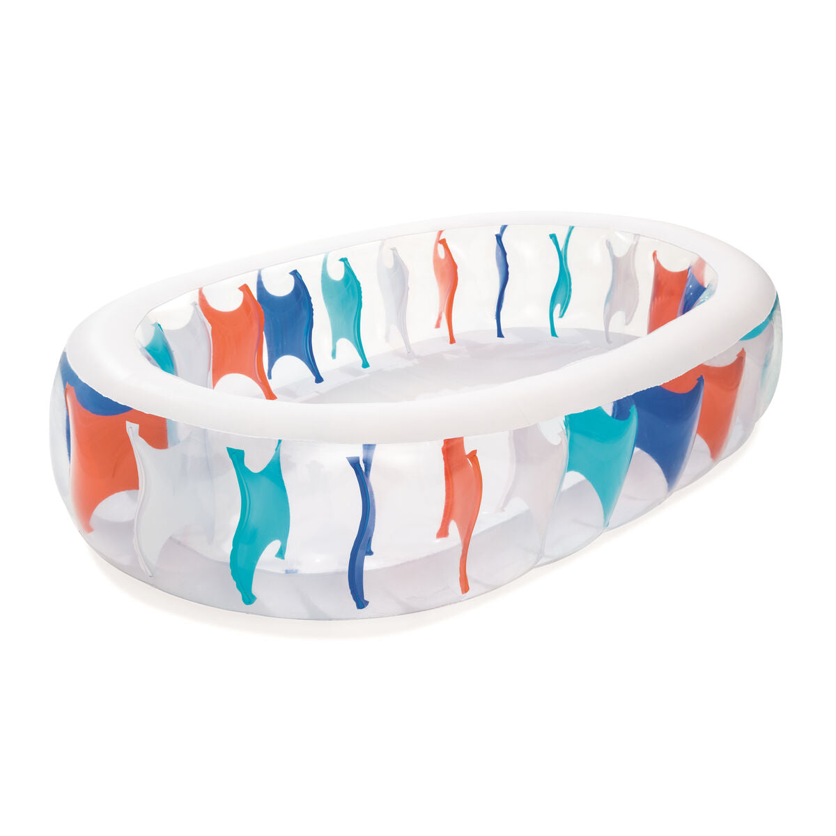 Bestway Piscina Insuflável Elíptica 229x152x51 cm +6 Anos Jardim 54066