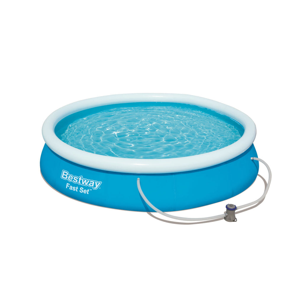 Bestway Piscina Inflável Aro com Depurador 366x76 cm Jardim 57274