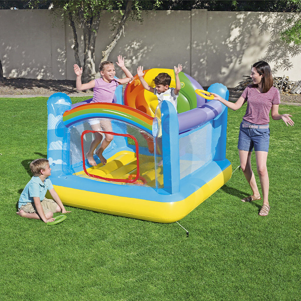 Bestway Saltador Inflável Jogos Aros 175x173x137 cm +3 Anos Jardim 52269