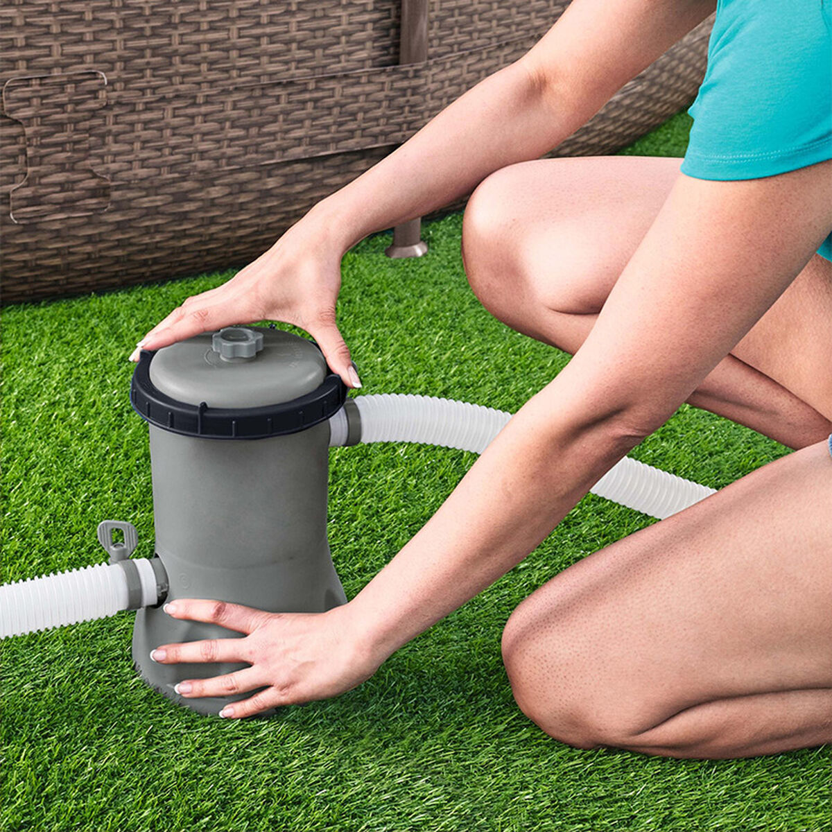 Bestway Purificador de Piscina 2006 Litros/Hora Jardim 58383