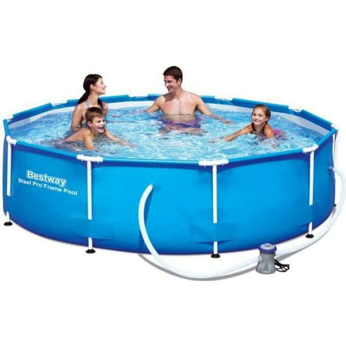 Bestway Piscina Rigida Adulto com Depurador 305x76 cm Jardim 56679