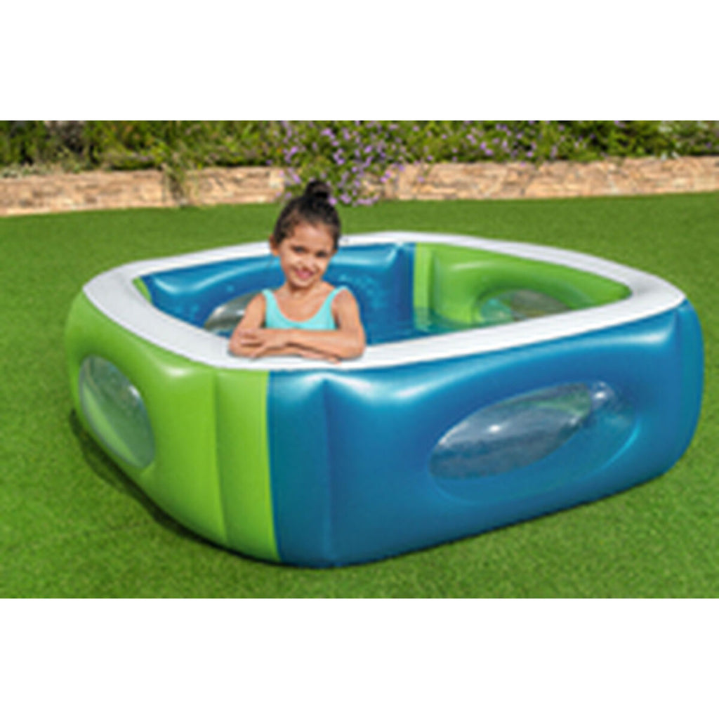 Piscina Hinchable Bestway con Miniaturas 168x168x56 cm +6 Años Jardín 51132