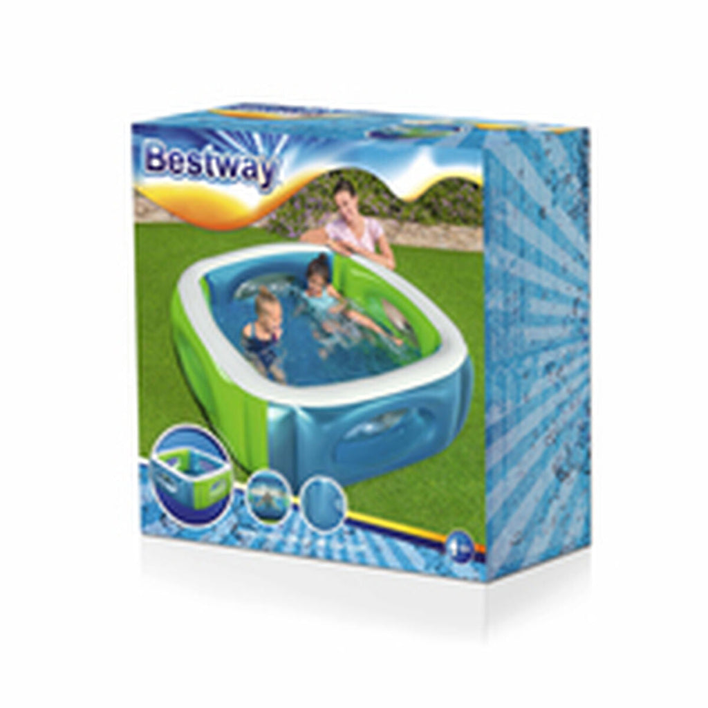 Piscina Hinchable Bestway con Miniaturas 168x168x56 cm +6 Años Jardín 51132