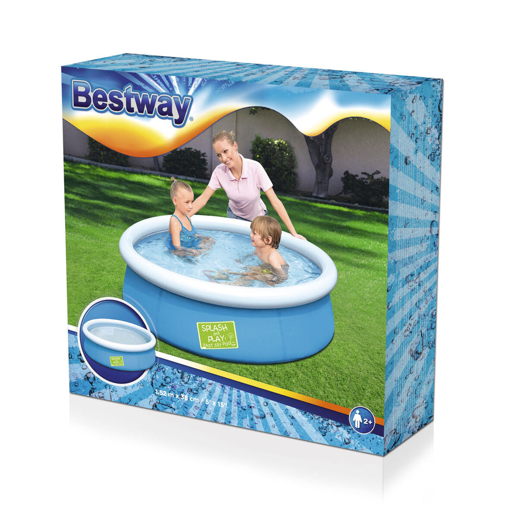 Bestway Piscina Insuflável Infantil Aro 152x38 cm +2 Anos Jardim 57241