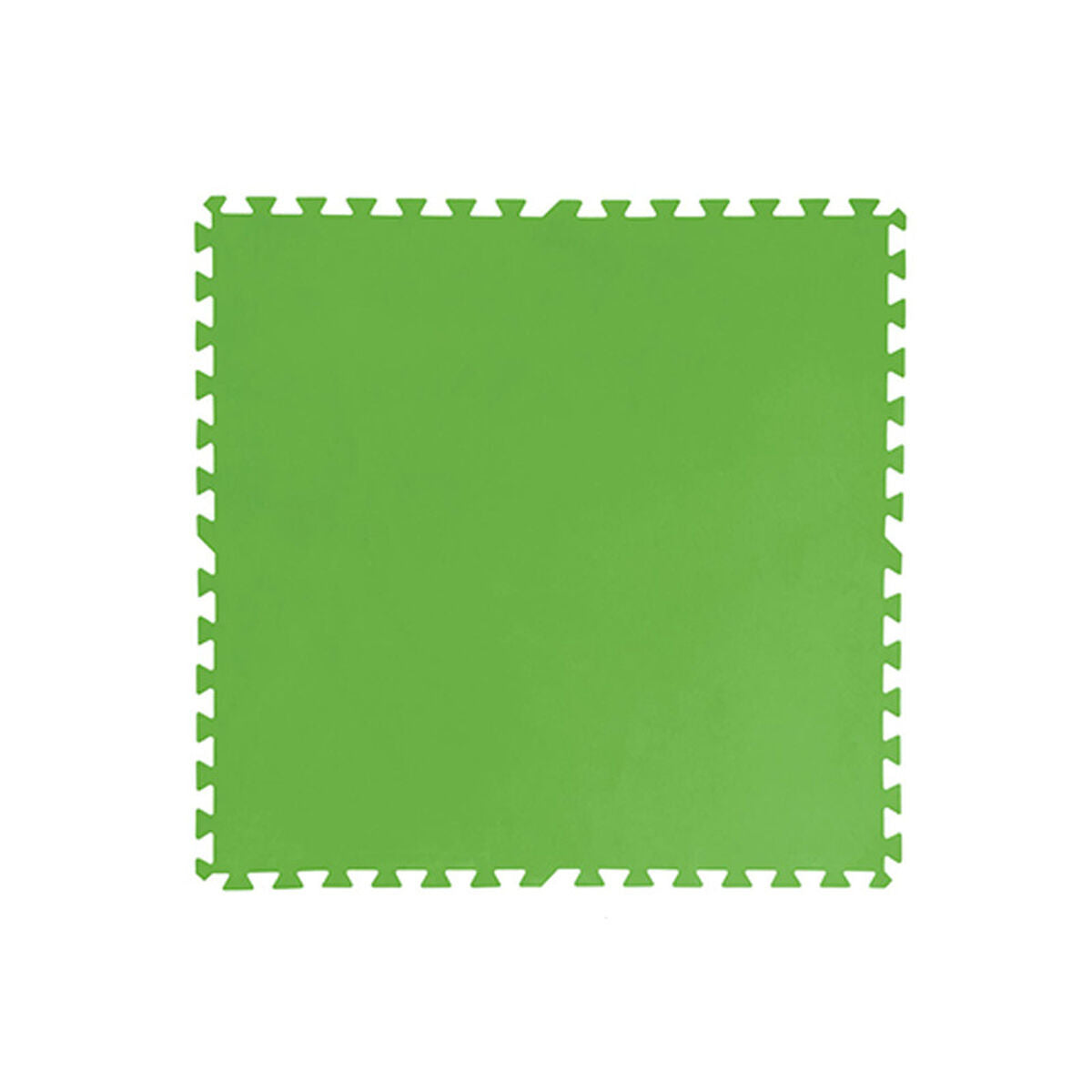 Bestway Piso de Espuma para Piscina Verde 9 Peças 78x78 cm Jardim 58636