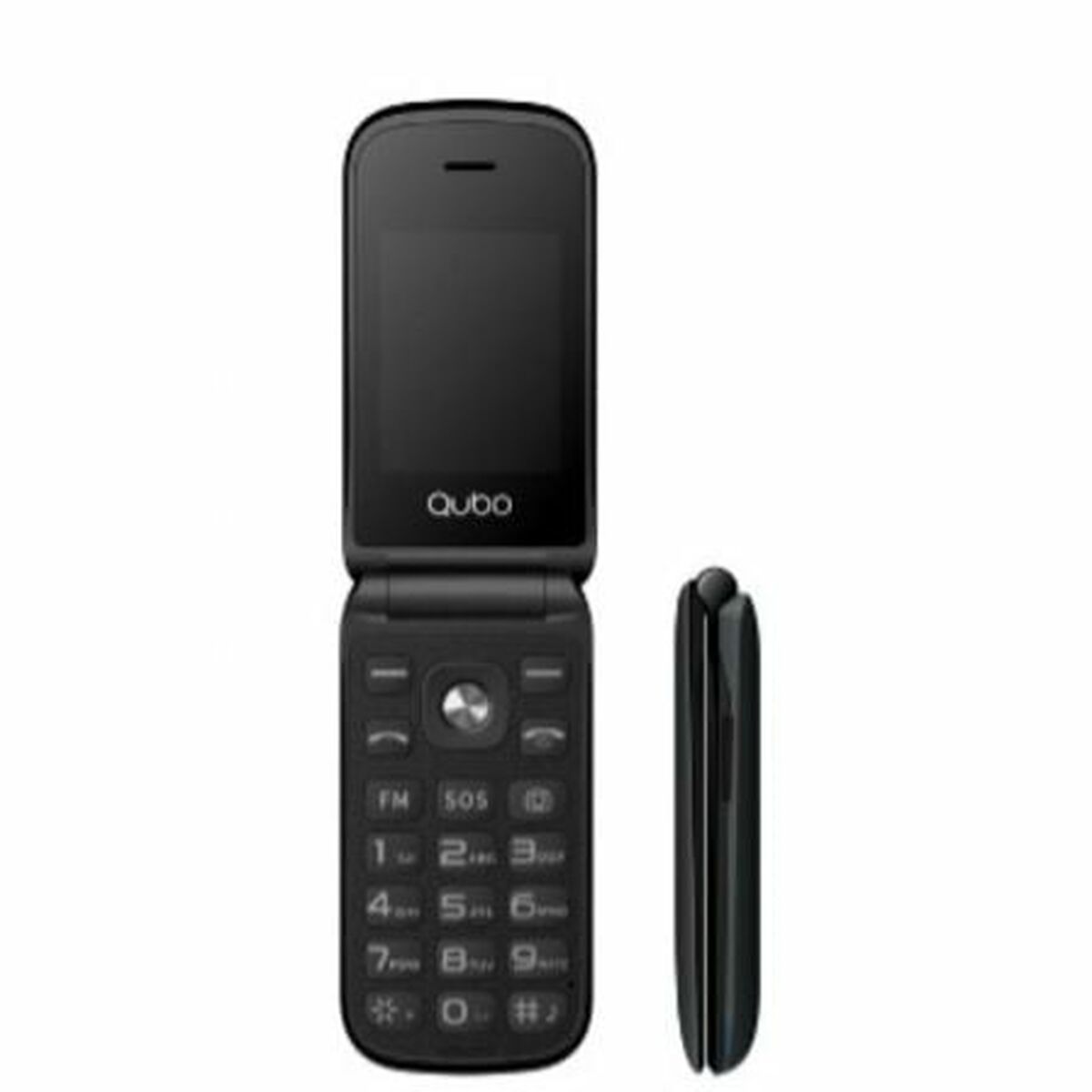 Qubo X-209 4G Cell Phone for Seniors, 32 MB RAM, 2.4"