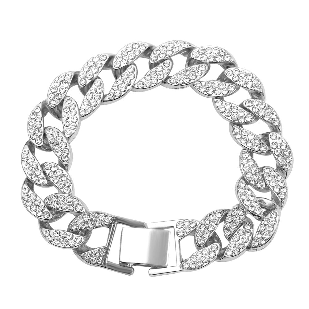 Pulseira com Elo Cubano