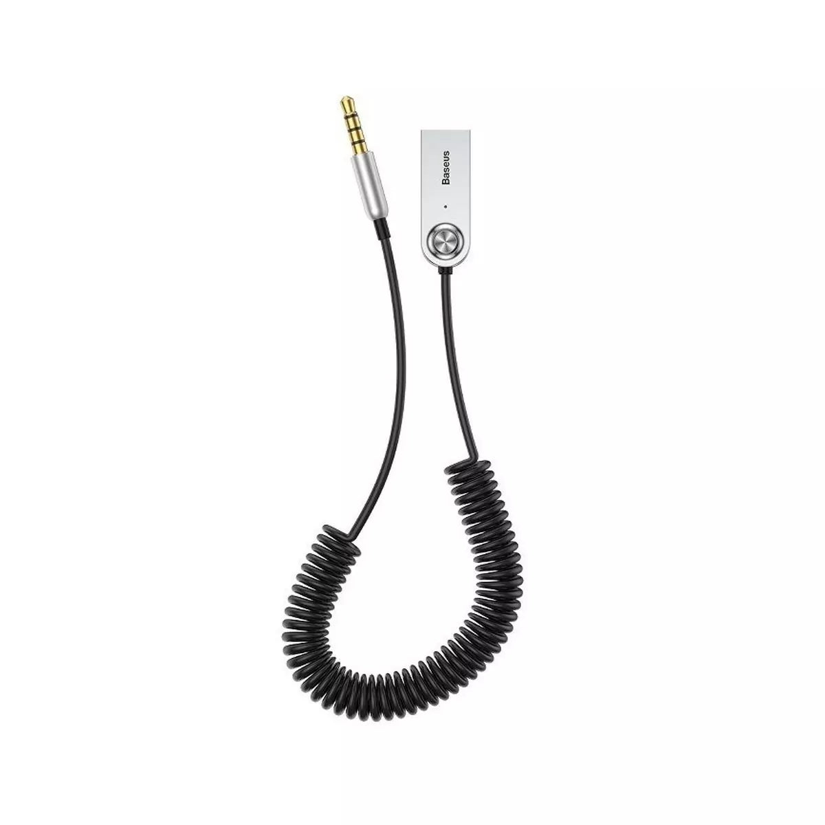 Adaptador de audio USB-AUX Bluetooth 5.0 Baseus CABA01-01 / Negro