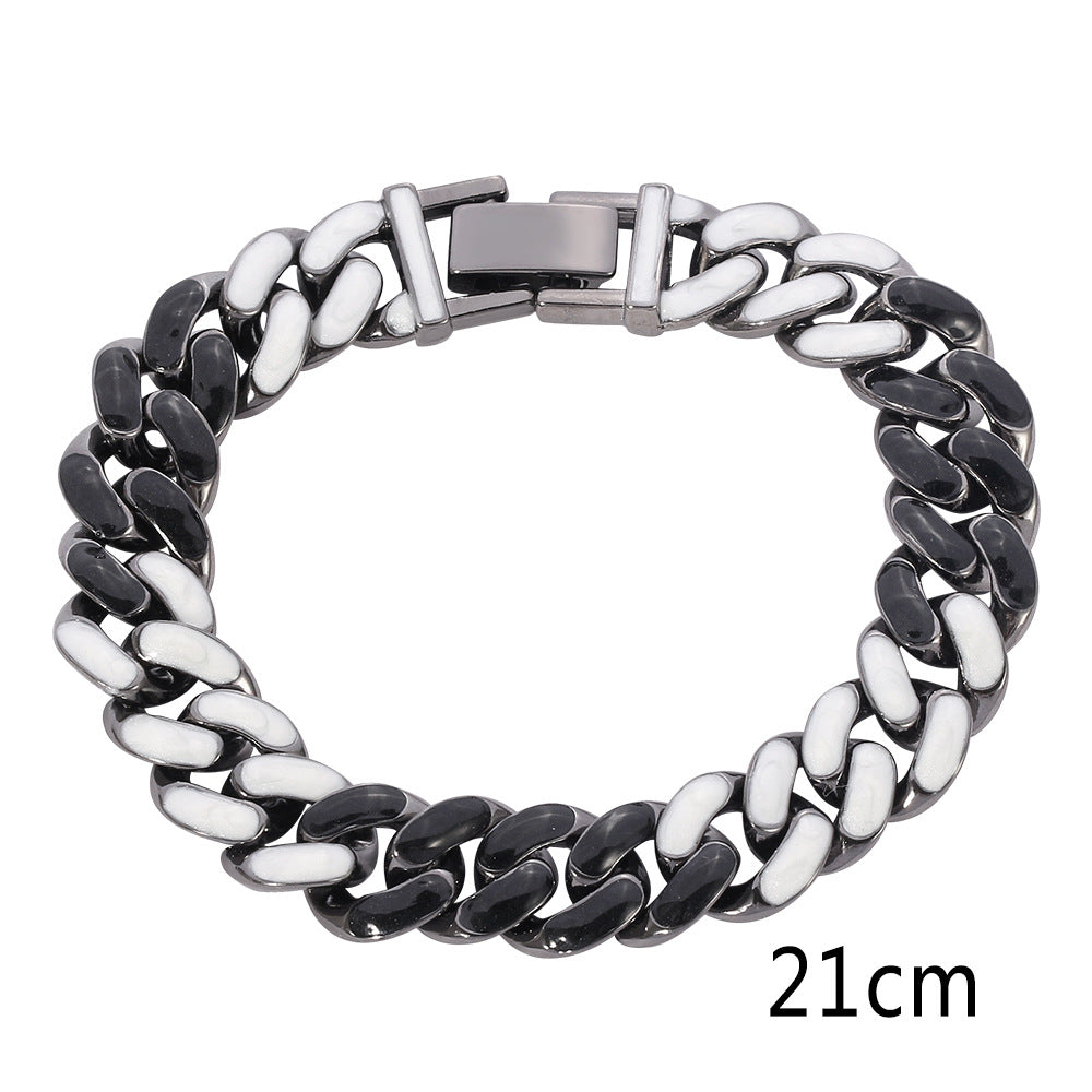 Pulseira com Elo Cubano