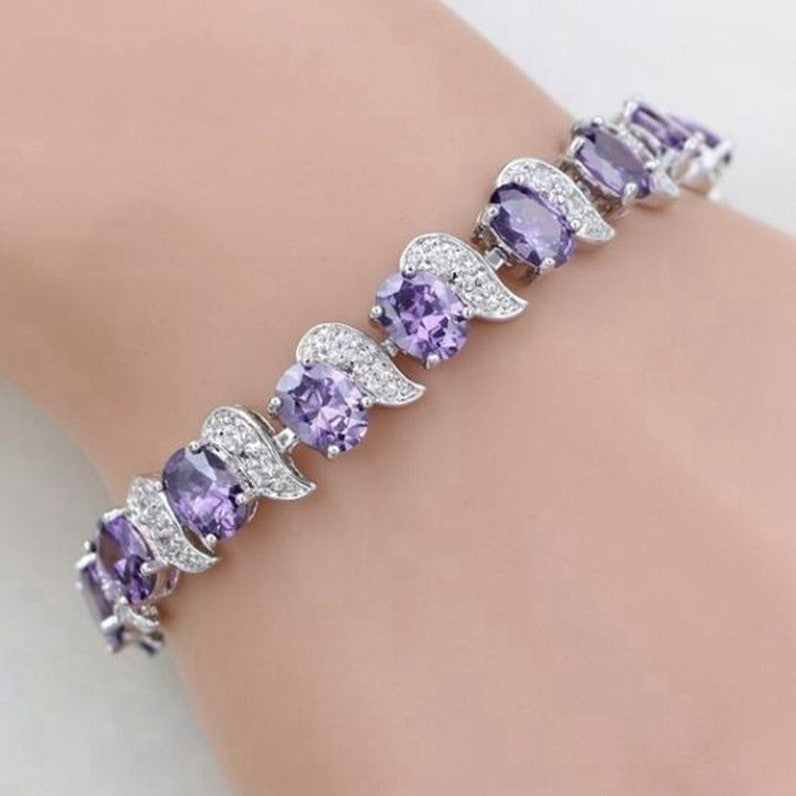 Pulseira Crescent Moon com Zircônia