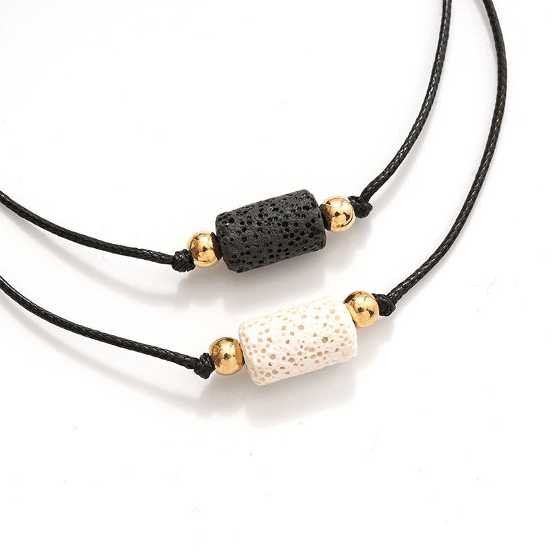 Conjunto de 2 Pulseiras em Pedra Natural