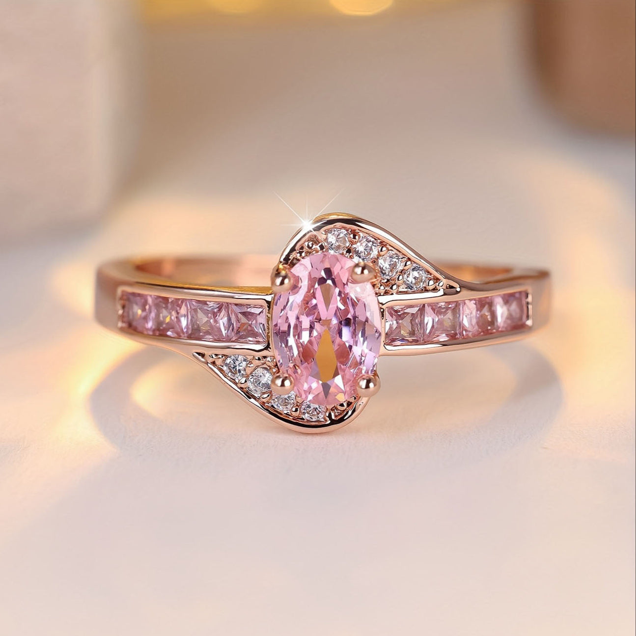 Anel Éclat Rosé