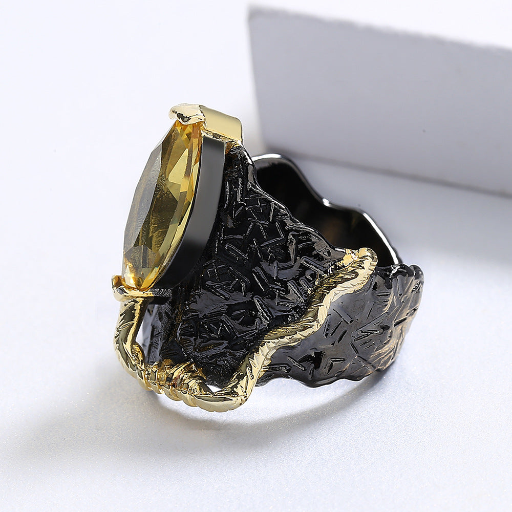 Anel Minimalista com Cristal