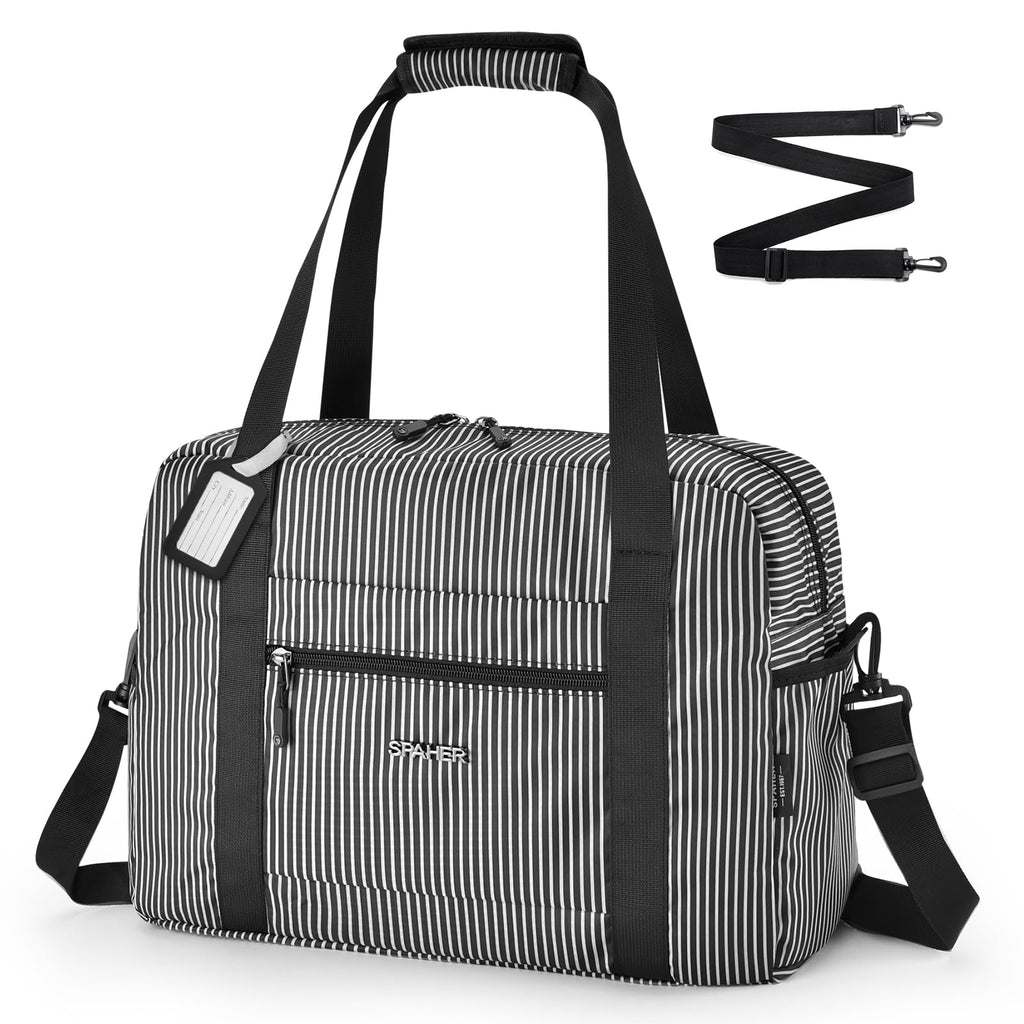 SPAHER Bolsa de viagem 40 x 30 x 20 Wizzair Vueling dobrável bagagem de mão cabine impermeável saco de desporto homem malas maternidade hospital mala bagagem fim semana mulher 25 L