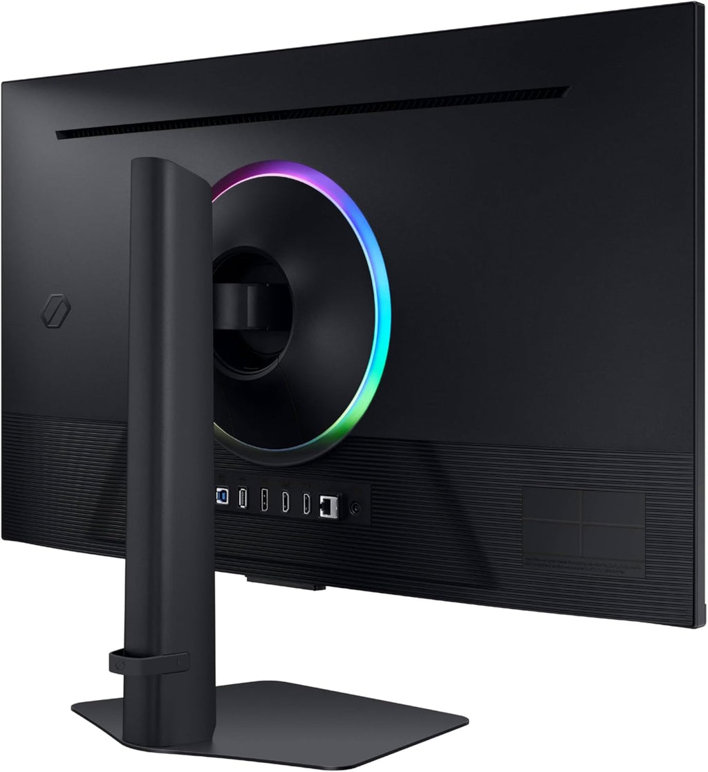Samsung 32” Odyssey G7 (G70D) 4K UHD IPS 144Hz 1ms(GtG) Smart Gaming Monitor, G-Sync Compatible, AMD Freesync Premium, Vivid Colors, Adjustable Stand, Black Equalizer, LS32DG702ENXZA