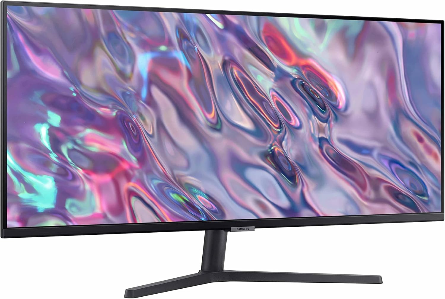 SAMSUNG 34" ViewFinity S50GC Series Ultra-WQHD Monitor, 100Hz, 5ms, HDR10, AMD FreeSync, Eye Care, Borderless Design, PIP, PBP, LS34C502GANXZA, 2023, Black
