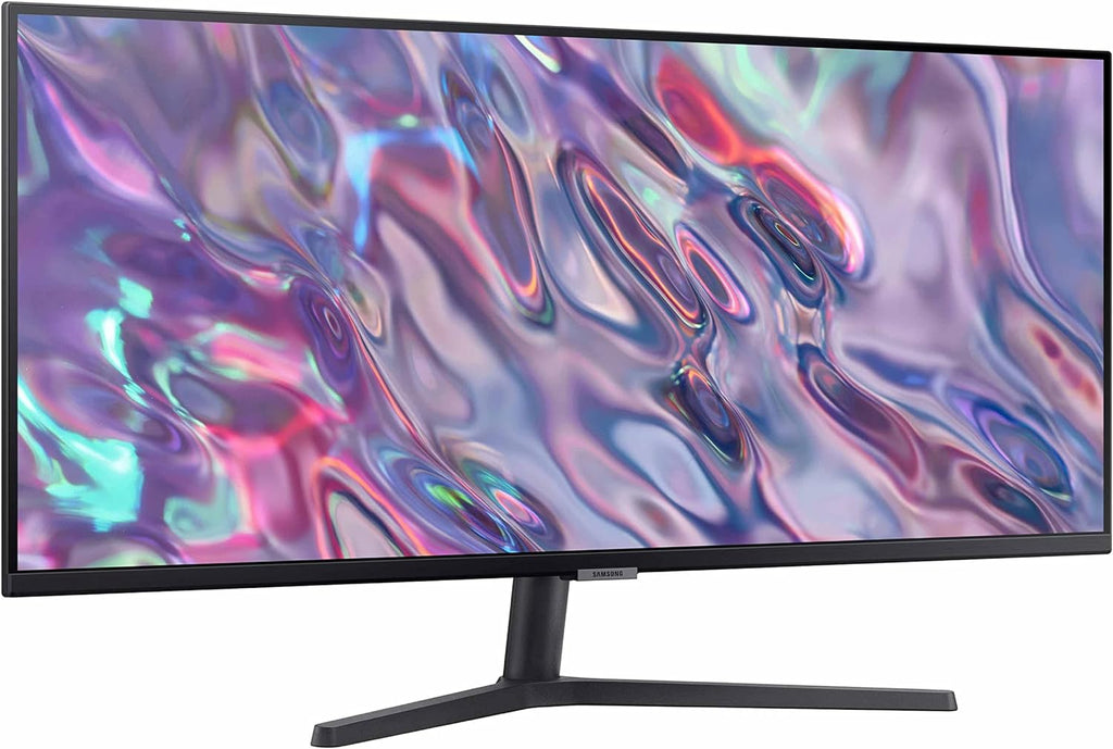 SAMSUNG 34" ViewFinity S50GC Series Ultra-WQHD Monitor, 100Hz, 5ms, HDR10, AMD FreeSync, Eye Care, Borderless Design, PIP, PBP, LS34C502GANXZA, 2023, Black
