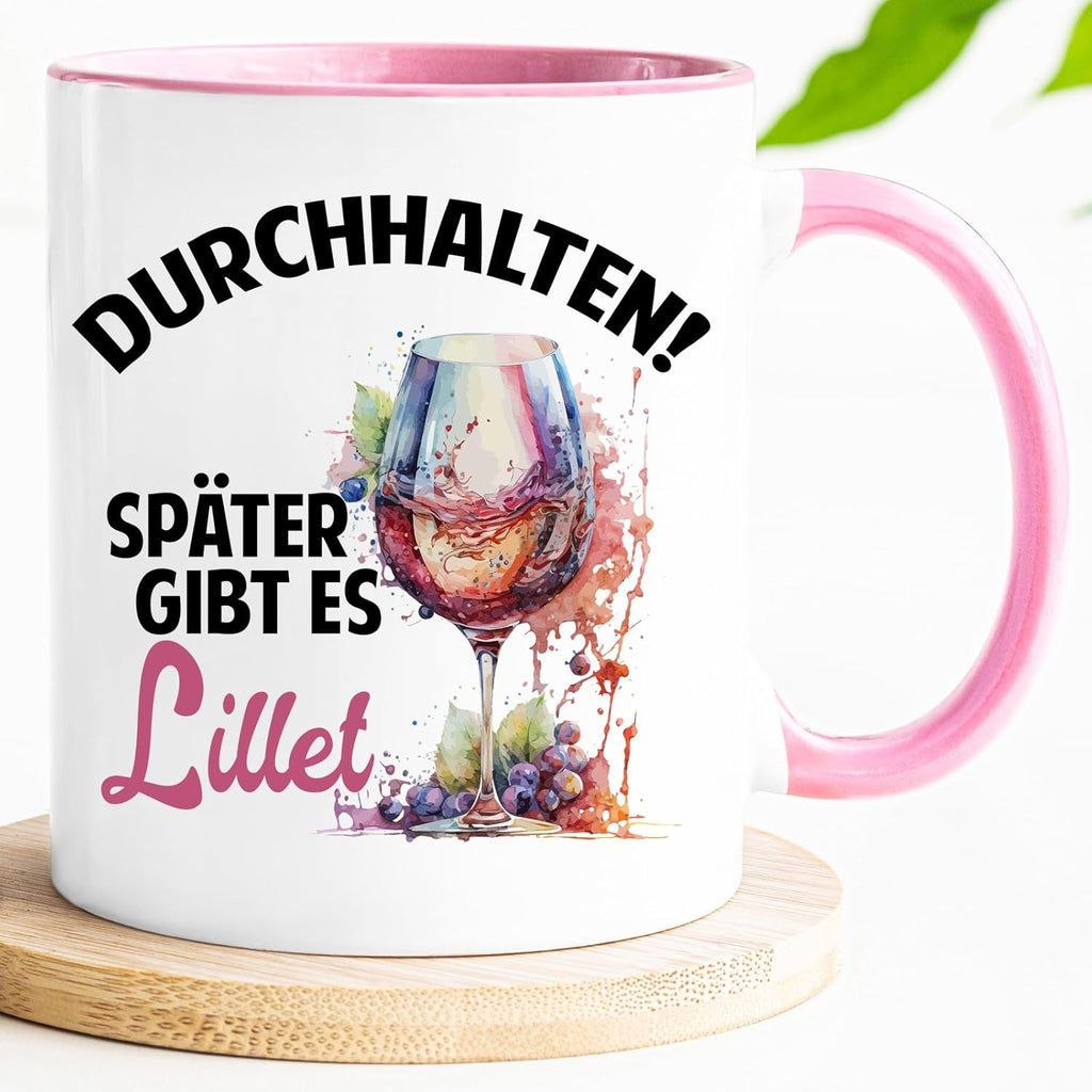 Seness Perseverar mais tarde há caneca Lillet | Aperol presente Prosecco vinho espumoso | Wild Berry Gin | Hugo Spritz Vinho | presente de despedida colega (Lillet)