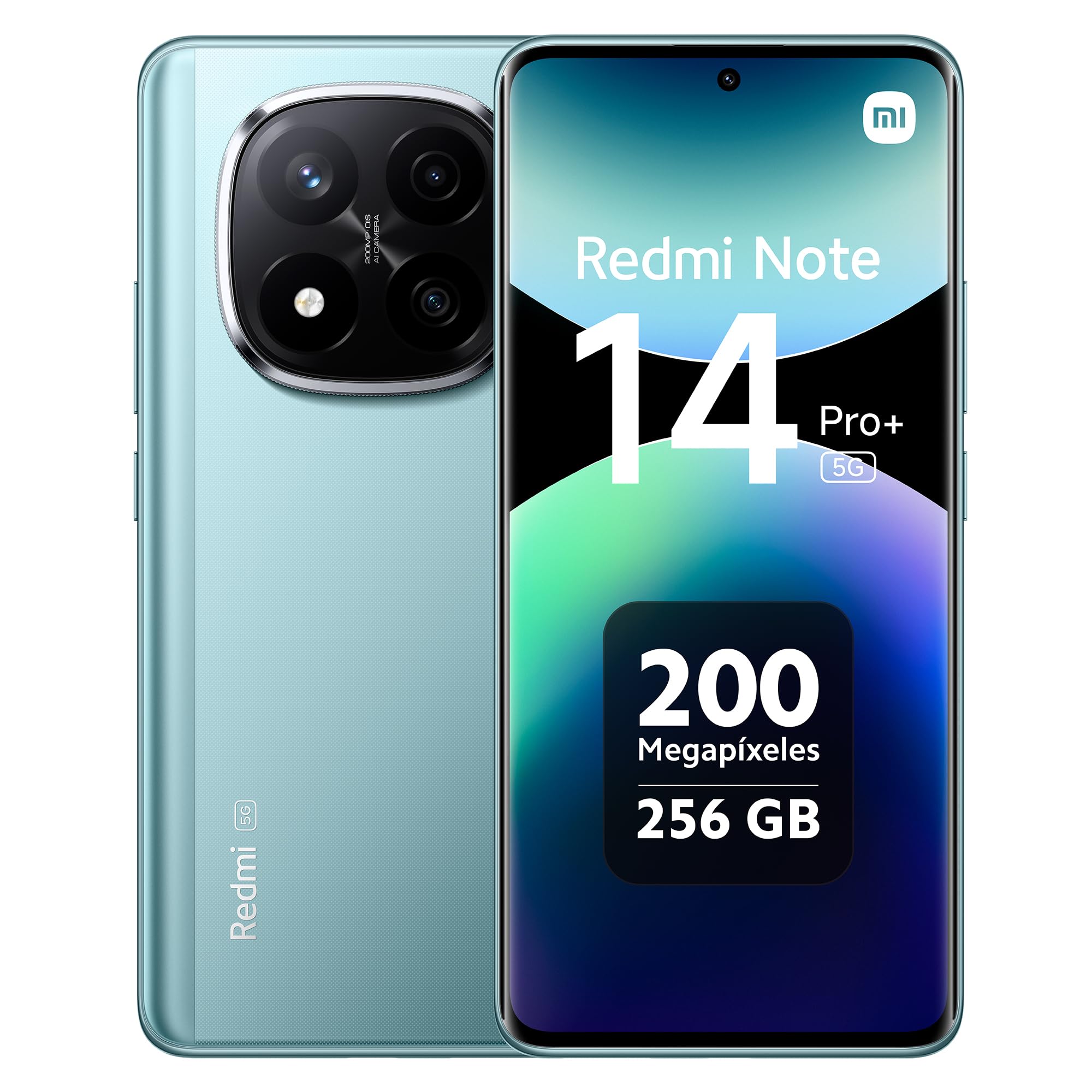 XIAOMI Redmi Note 14 - Smartphone de 8+128GB, Pantalla de 6.67" AMOLED FHD+ 120Hz, MediaTek Helio G99-Ultra, cámara de 108MP, TurboCharge 33W, 5500 mAh, Cargador no Incluido, Azul (Versión ES)