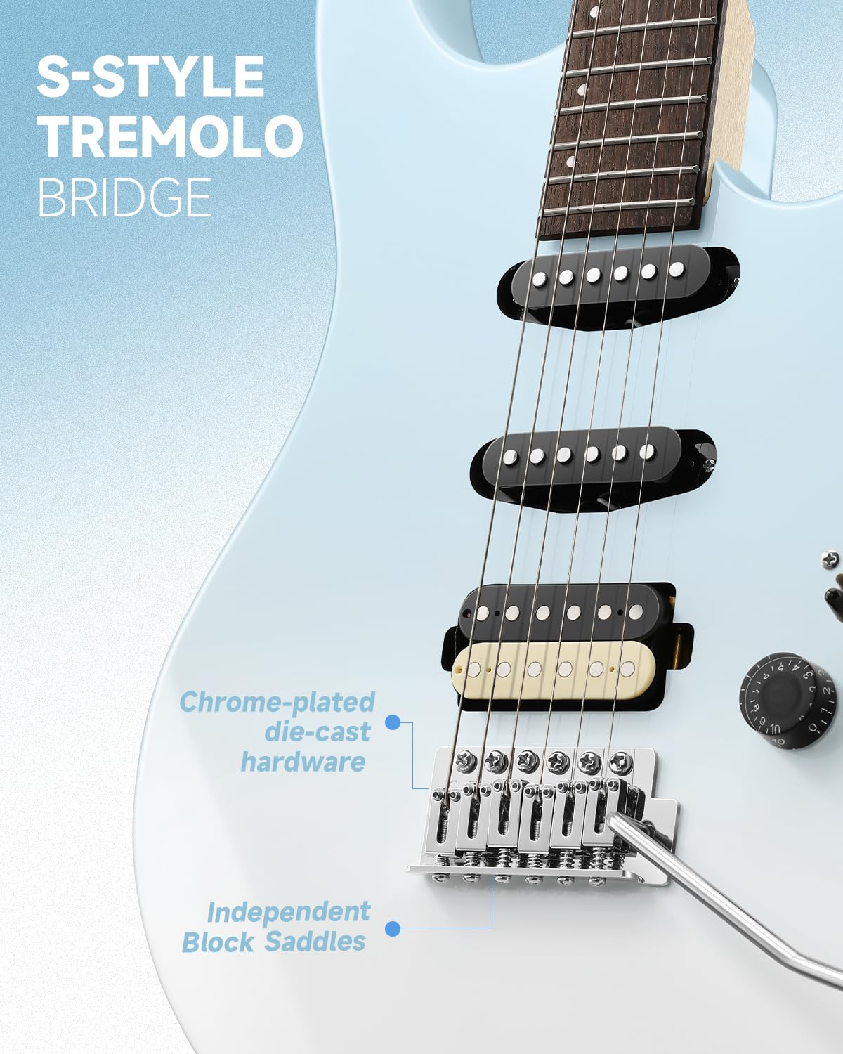 Donner DMT-66 39 polegadas guitarra elétrica de tamanho completo para iniciantes, kit de guitarra elétrica com capa preta roxa