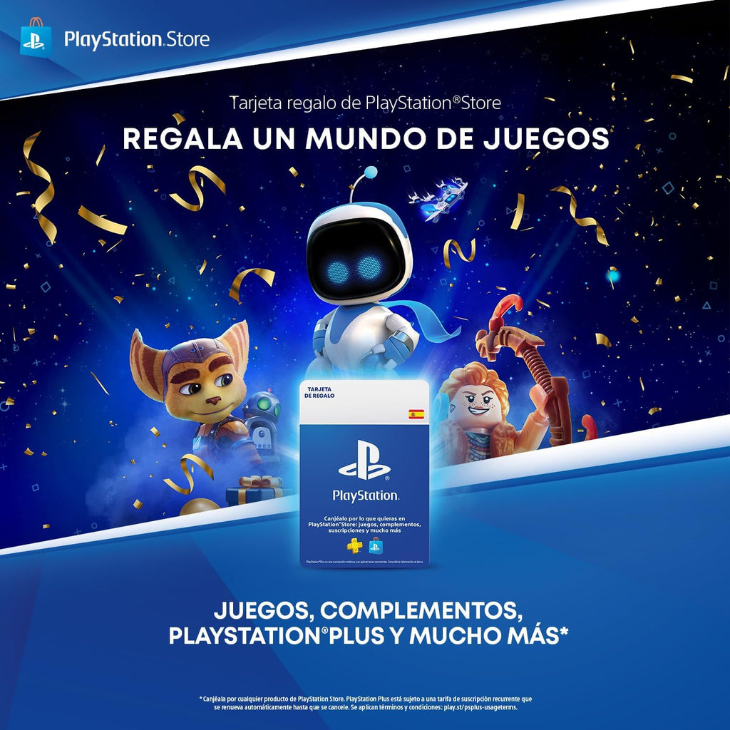 50€ PlayStation Store Tarjeta Regalo | PSN Cuenta española [Código por correo]