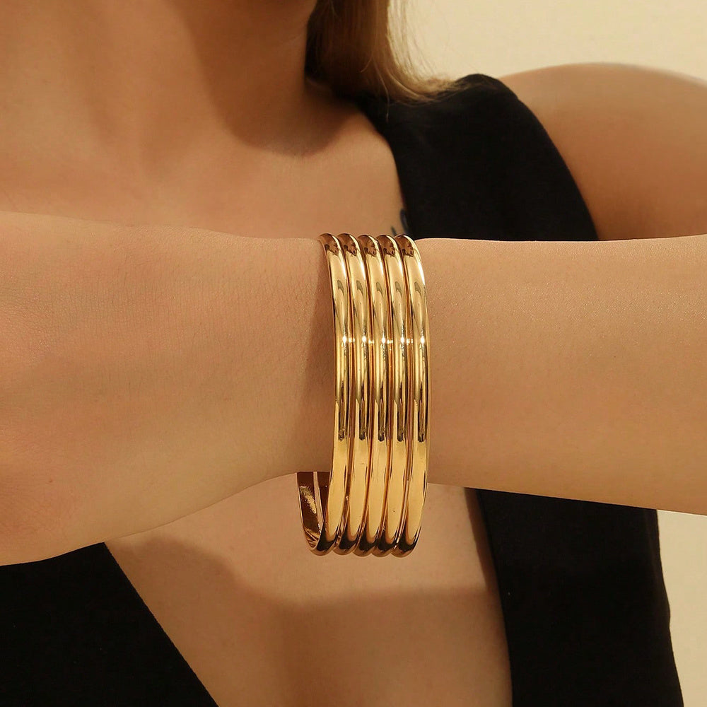 Conjunto de 5 Pulseiras Minimalistas