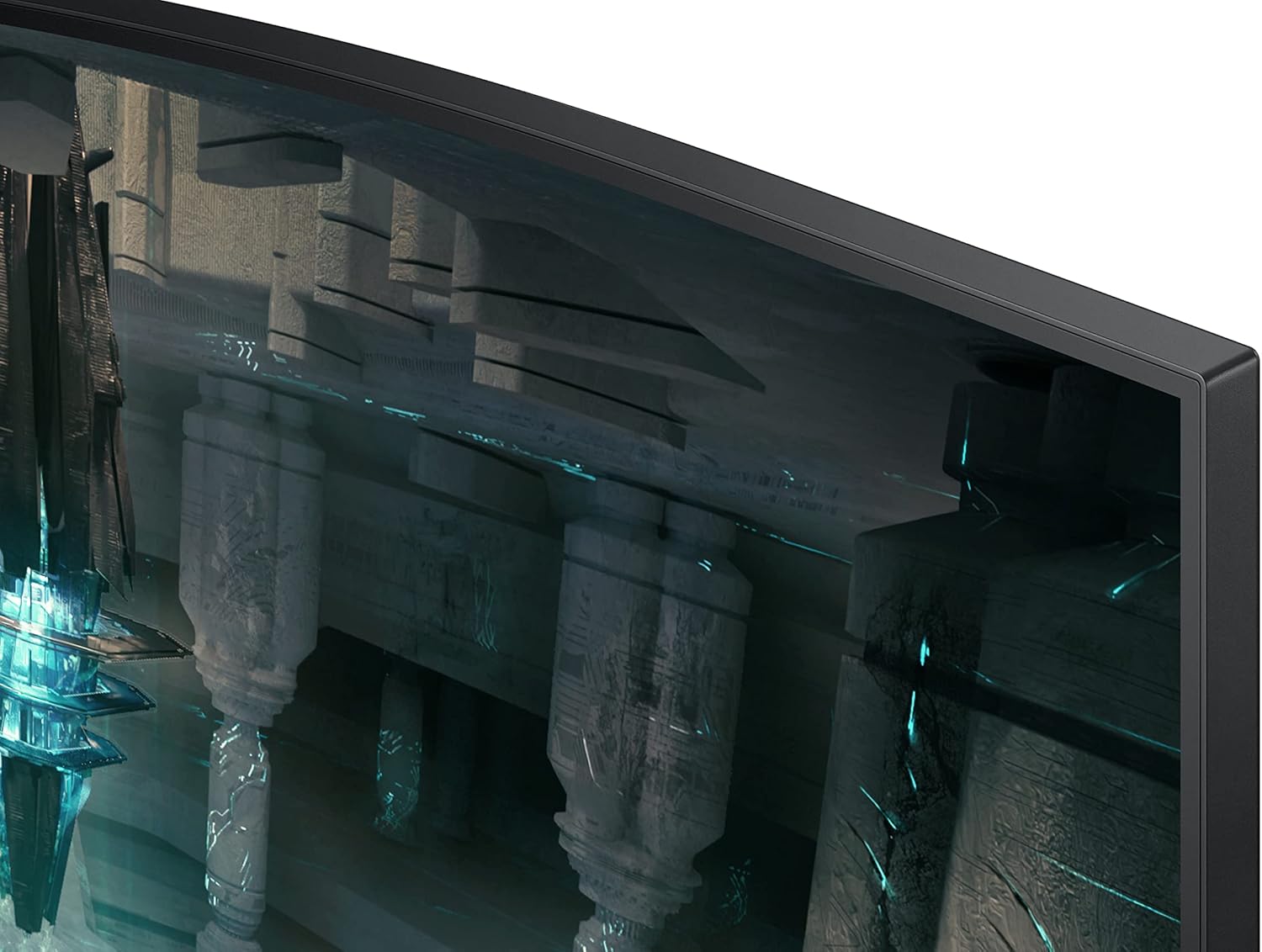 Samsung 27" Odyssey QHD G65B Curved Gaming Monitor, 240Hz, 1ms (GTG), HDR 600, Gaming Hub, 1000R, AMD FreeSync Premium Pro, LS27BG652ENXGO