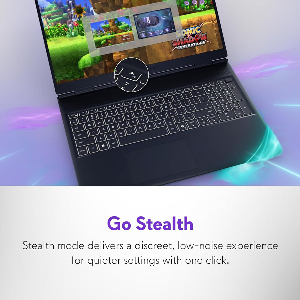 Alienware 16 Aurora Gaming Laptop AC16250-16" WQXGA 120Hz Display, Intel Core 7-240H Processor, 16GB DDR5 RAM, 1TB SSD, NVIDIA GeForce RTX 5050 8GB Graphics, Windows 11 Home, Onsite Service - Blue