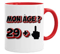 Jungle - Caneca de presente de aniversário de 70 anos Rigolo divertido para ele ou ela | Profanidade grossa | Caneca de presente | Homem mulher humor original (70)
