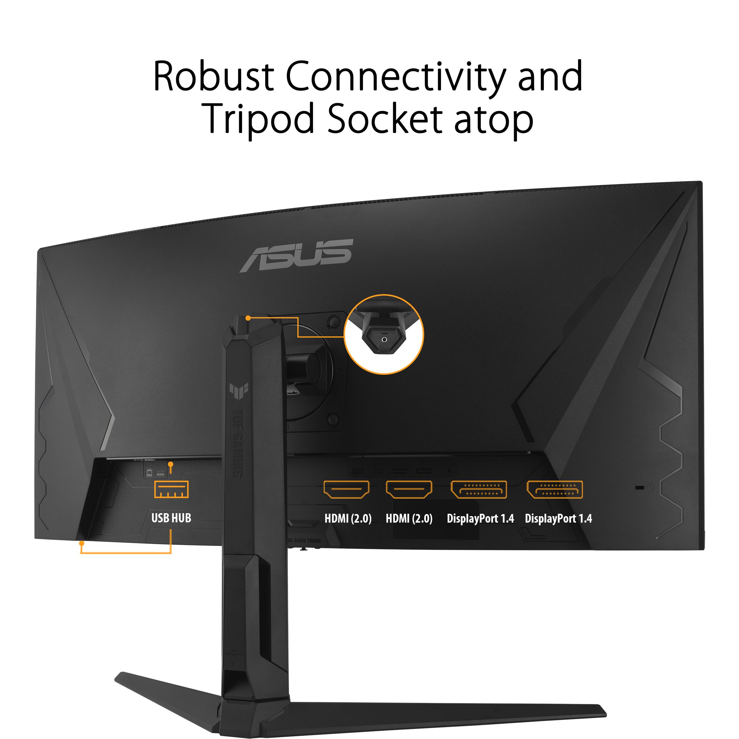 ASUS TUF Gaming VG34VQEL1A – 34 Inch Curved Gaming Monitor, UWQHD, 100 Hz, Extreme Low Motion Blur, Freesync, 1ms MPRT, 125% sRGB, HDR